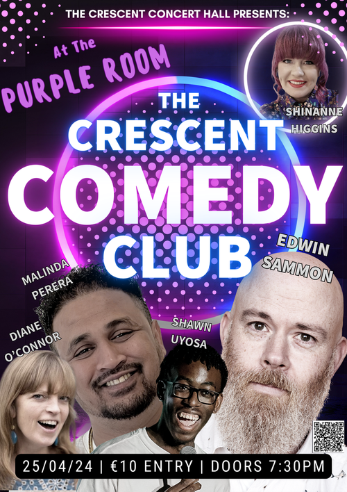Poster for Crescent Comedy Club