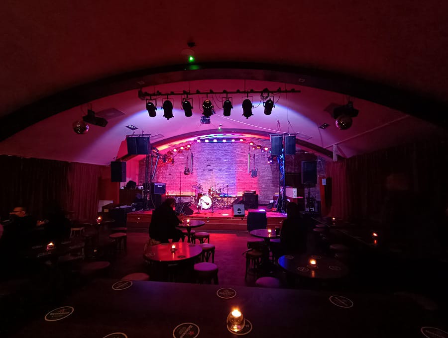 Interior image of the Barrel Venue at McHugh's